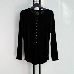 immatereal イマテリアルcrew neck カットソー デレス 黒 immatereal イマテリアルcrew neck カットソー デレス 黒 - メルカリ