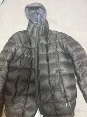 MONCLER ケーブルニット ファー付き 長袖セーター - メルカリ