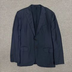 極美品 BURBERRY LONDON テーラードジャケット ストライプ 背抜き