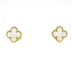 Van Cleef & Arpels(ヴァンクリーフ&アーペル) ピアス美品  スウィートアルハンブラ マザーオブパール×K18YG