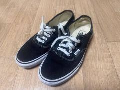 値引交渉OK! Vans オーセンティック Tonal Black Plaid - メルカリ
