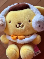 サンリオフレンズウィンター ポムポムプリン ぬいぐるみ 冬