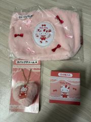 ハローキティ ジス シュシュ ミラー バッグ ステッカー KITTY JISOO