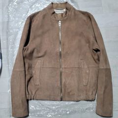 タリアトーレ ラムスエードシングルライダースジャケット 48 M-L