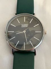 値下げ 稼働☆TAKEO KIKUCHI クロノ メンズ QZ 腕時計 電池新品 - メルカリ