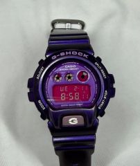 電池交換済 G-SHOCK DW6900CC クレイジーカラー 紫 パープル - メルカリ