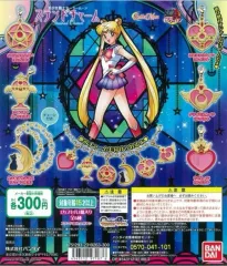 セーラームーン ステンドグラス チャーム ガチャ フルセット