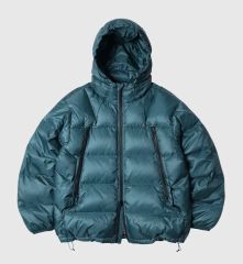 COLN puffer jacket 水色 - メルカリ