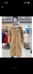 THE NORTH FACE ザノースフェイス チェナ ロングフリース ロングコート ベージュ 85(S)のサムネイル