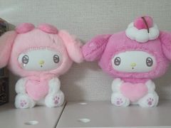 マイメロ さくら さくらチュール ぬいぐるみ マスコット - メルカリ