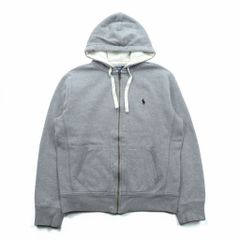 90s ラルフローレン 短丈 ジップパーカー swag flexwitme 白色 - メルカリ