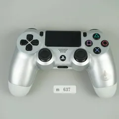 【ｍ637r】PS4 コントローラー DUALSHOCK4 動作確認済ドラゴンクエスト メタルスライムエディション シルバー