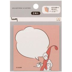 신품 선스터 문구 UUUM ふきだし付箋 처음 샤쵸의 밭 S2829282