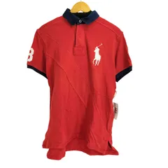 ポロバイラルフローレン Polo by RALPH LAUREN CUSTOM FUT ビッグポニーポロシャツ メンズ import：L 