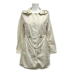 MONCLER(モンクレール) コート サイズ0 XS レディース ANTHEMIS(アンテミス) アイボリー 長袖/ジップアップ/フード着脱可/春/秋のサムネイル