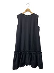 極美品】yokochanヨーコチャンバッグティアードワンピースNavy38