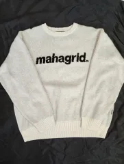 中古/送料込み Y2K ストリトルック ムシンサ マハグリッド 白 ニット セーターのサムネイル