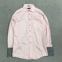 BURBERRY ブラックレーベル ノヴァチェック カフス シャツ v0947