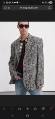 Bill Oversized Herringbone Blazer サイズ1 - メルカリ