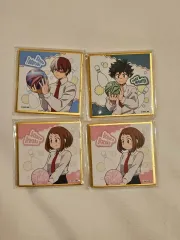 ヒロアカ 僕のヒーローアカデミア ROUND1 コラボ ボーリング ミニ ビジュアル色紙 まとめ 出品