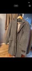 Dolce&Gabbana ドルチェ＆ガッバーナ ヘリンボーン コート サイズ 48のサムネイル