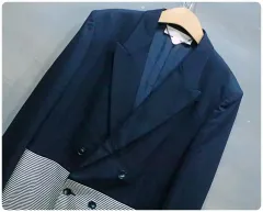 STELLA McCARTNEY ステラ マッカートニー オーバーサイズ バイカラー ダブルブレスト ジャケット (レディース42)のサムネイル