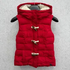 90 Abercrombie アバクロンビー y2k ウルフ ダックダウンベストのサムネイル