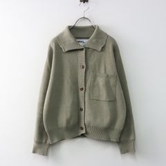 極美品！MHL.マーガレットハウエル　コットンカーディガン　アイボリー　M 2025 エムエイチエル マーガレットハウエル MHL VINTAGE DRY COTTON