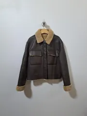 mellounge 멜라운지 レディース オーバーサイズ ムートン ジャケット (패942)