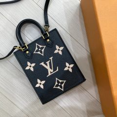 希少美品ルイヴィトン LOUIS VUITTON プティットサックプラ ノワール