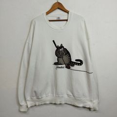90s crazy shirts USA製 クリバンキャット スウェット - メルカリ