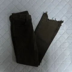 新品 ブラックデニム スキニー ズボン (25)
