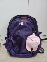 ニューエラ バックパック 紫 + ピンク ベースボールキャップ セットのサムネイル
