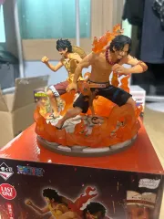 ONE PIECE 一番くじ ドラマティックメモリーズ ラストワン モンキー・D・ルフィ(ルフィ) エース フィギュア