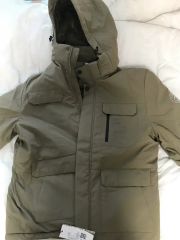 新品未使用/3XL】FREE SPIRIT フード付き 中綿ジャケット カーキ 