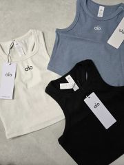 alo Seamless リブ フェイバリット ブラタンクホワイト XXS - メルカリ