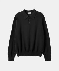 【美品】＜H＞5G クラシックウール ハーフジップ ポロカラーニット 美品】＜H＞5G クラシックウール ハーフジップ ポロカラーニット