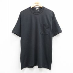 80s〜 フルーツ USA製 ビンテージTシャツ ポケT 黒無地 XL 8703 - メルカリ