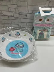【N9-02】◇ Sanrio ハンギョドン　サンリオ当たりくじ　11 スナックボウル　キッチンタオル　　2点まとめ売りセット