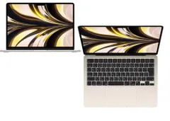 【美品】MacBook Air (M2, 256GB, 16GB) 保証付 Apple MacBook Air 13 inch Laptop Apple M2 chip Built for Apple