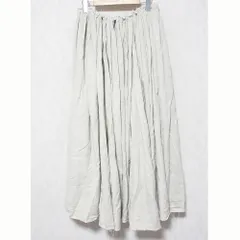 美品 25AW ETRE TOKYO エトレトウキョウ ダブルクロスボリュームスカート 1225621157-0 M グレー レディース 古着 中古 USEDのサムネイル