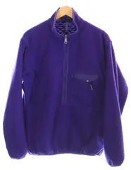 パタゴニア PATAGONIA 90s Synchilla 3D Zip T-neck Half Zip Pullover シンチラ 3D ジップ ティーネック ハーフ ジップ プルオーバー ジャケット パープル Lサイズ 103MT-4440
