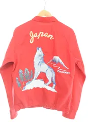 チャレンジャー CHALLENGER 16SS 刺繍 SOUVENIR JACKET スイングトップ CLG-JK 016-002 ジャケット レッド Sサイズ 103MT-4411のサムネイル