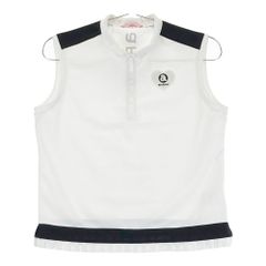 アンパスィ】ゴルフ ジップアップ ニット襟 半袖Tシャツ 内側メッシュ