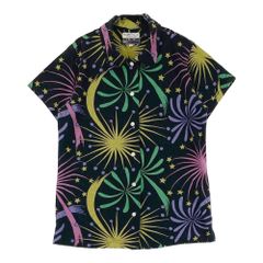 BEAMSGOLF SUNSURF 鹿の子 アロハシャツ XL - メルカリ