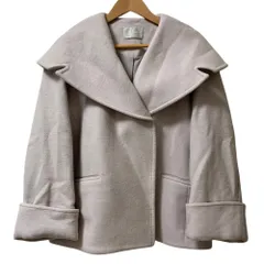 良品 23AW CELFORD セルフォード ビッグカラーショートコート サイズF ライトパープル レディース 古着 中古 USED