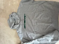 オフホワイト グレー フーディーのサムネイル
