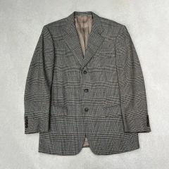 ハリスツイード テーラードジャケット 千鳥 - メルカリ