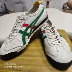 オニツカタイガー メキシコ66 白/緑/赤 250mm