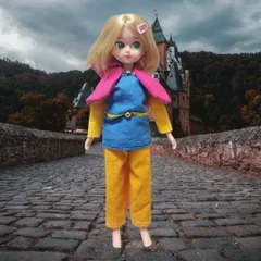 1/6ドール用アウトフィット5点セット 勇者風 一部難ありのサムネイル